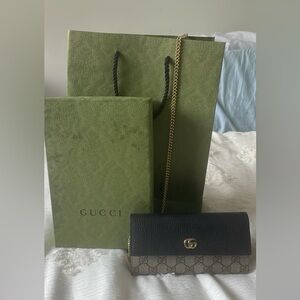 GG Marmont Chain Wallet